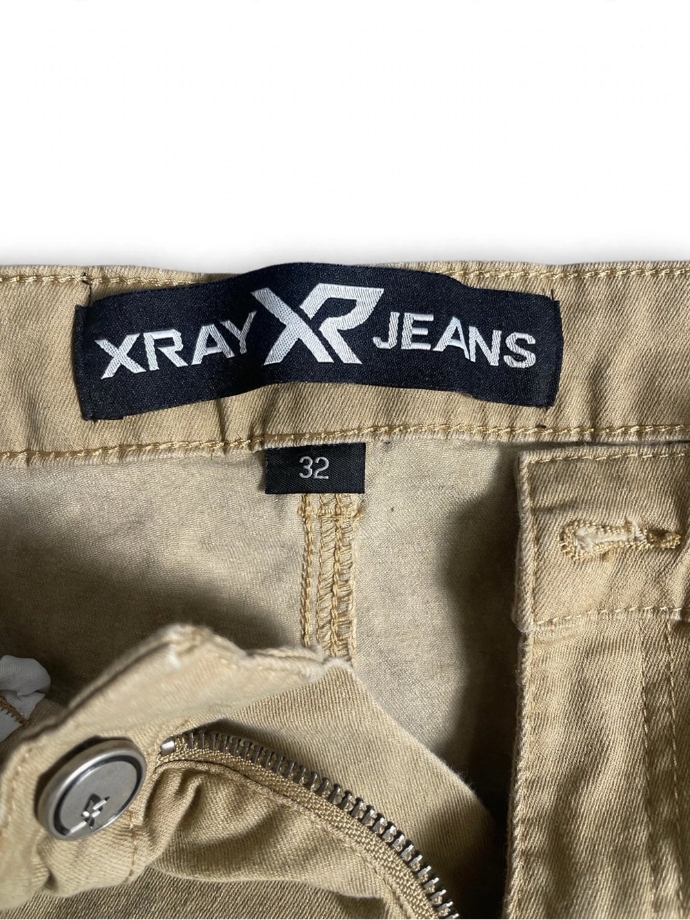 XRAY Slim Fit Men’s Jeans in Beige - 32